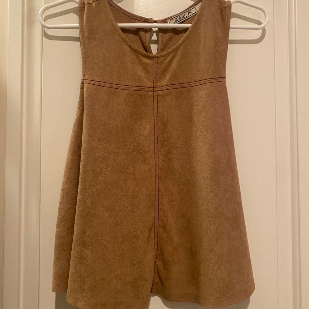 Suede Blouse
